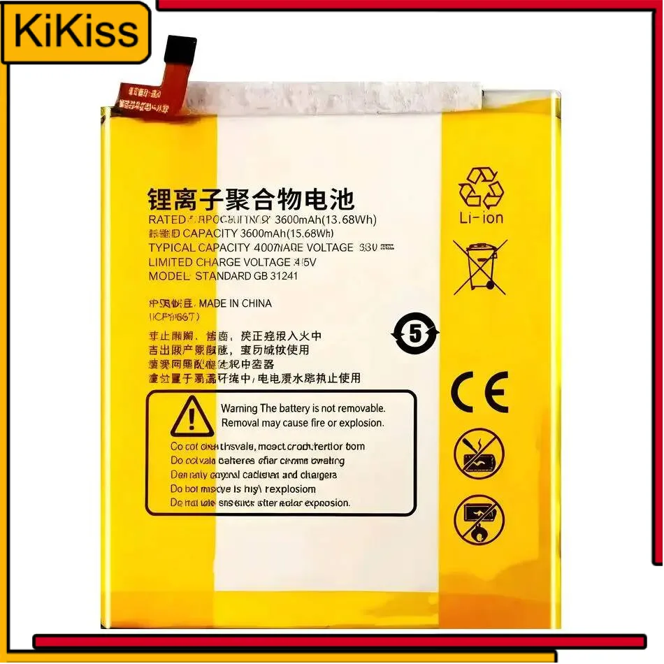 

Stable For Zte Axon 9 Pro A2019 Li3939t44p8h756547 AXON9 Mobile Phone Battery 4000Mah