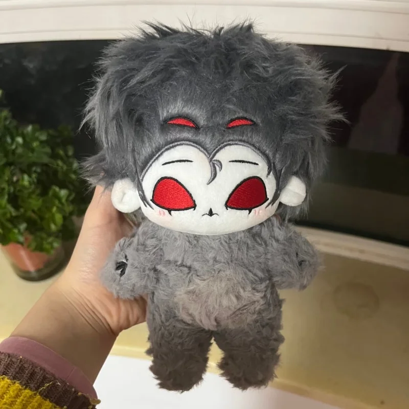 20 سنتيمتر Ava أنيمي جديد Helluva Boss Stolas نصف الحيوان سمات الجسم الصبي محشوة الجسم أفخم فستان القطن دمية هدايا عيد الميلاد