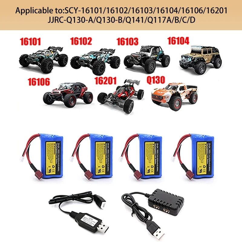 RC truck spare parts Wltoys ZWN 7.4V 2500mAh Li-ion battery for SCY-16101 SCY-16102 SCY-16103 SCY-16201 SCY-16301 SCY-16302