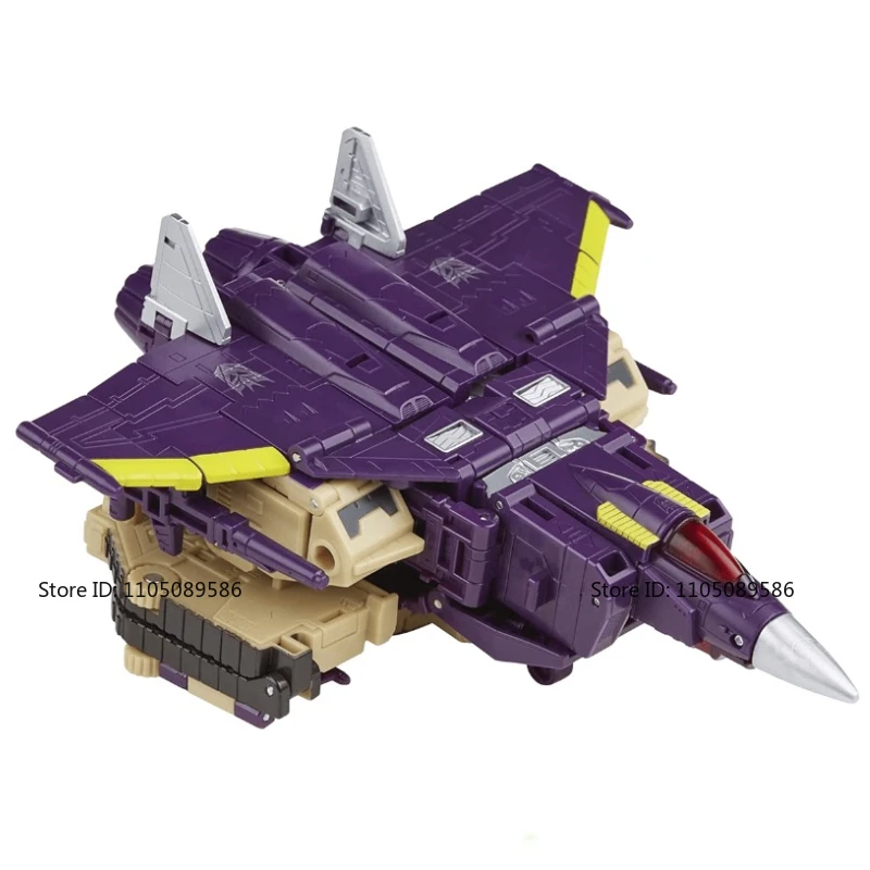 Brandneuer Spot Transformer G1 L Blitzwing Originalverpackung Ein beweglicher Puppenroboter Weihnachtsgeschenke Studio Ornamente Dekorationen Figur