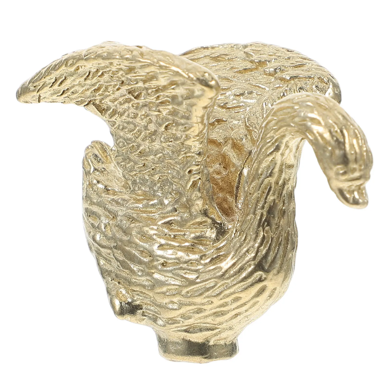 1Set Solid Brass Swan Cabinet Pull Unique Animal Knob for Kitchen Cabinets Bedroom Drawers Wardrobe Cupboard Dresser Brass