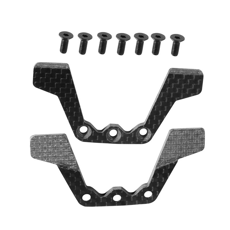 

Комплект падения из углеродного волокна TATT-033 для 1/10 Tamiya TT02, аксессуары для обновления радиоуправляемого автомобиля