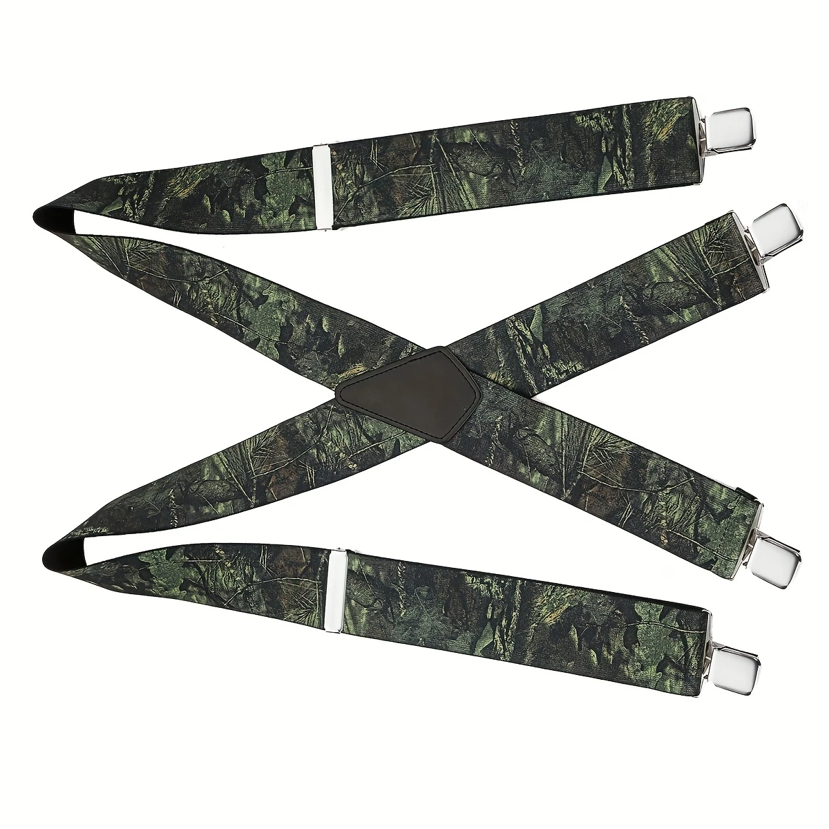 قميص بدلة رجالي بأربعة مشابك غير قابلة للانزلاق على شكل أوراق شجر 5 حمالات