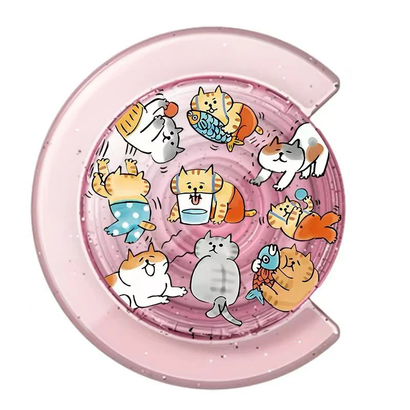 

Cartoon Funny Cat Magnetic Phone Grip Phone Stand for IPhone Holder Mount Support for Galaxy Mobile Phone Accessories