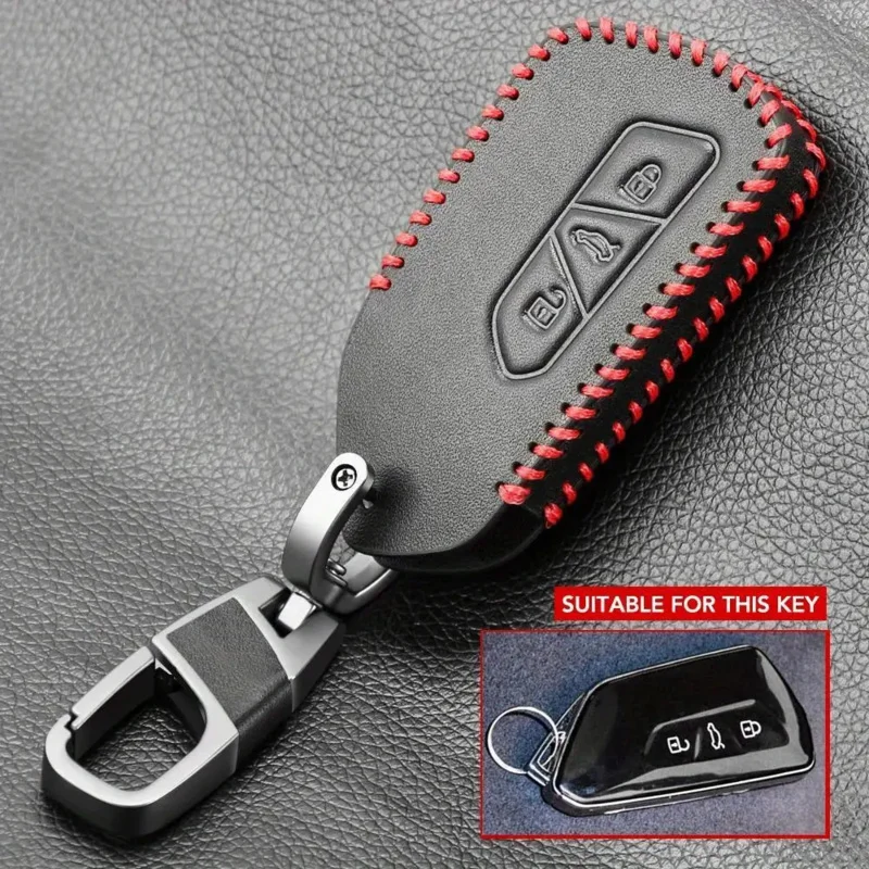 

Stylish Sleek Black PU Leather Car Cover for Octavia Leon Formentor - Durable Protective Carriage for Vehicle Protection