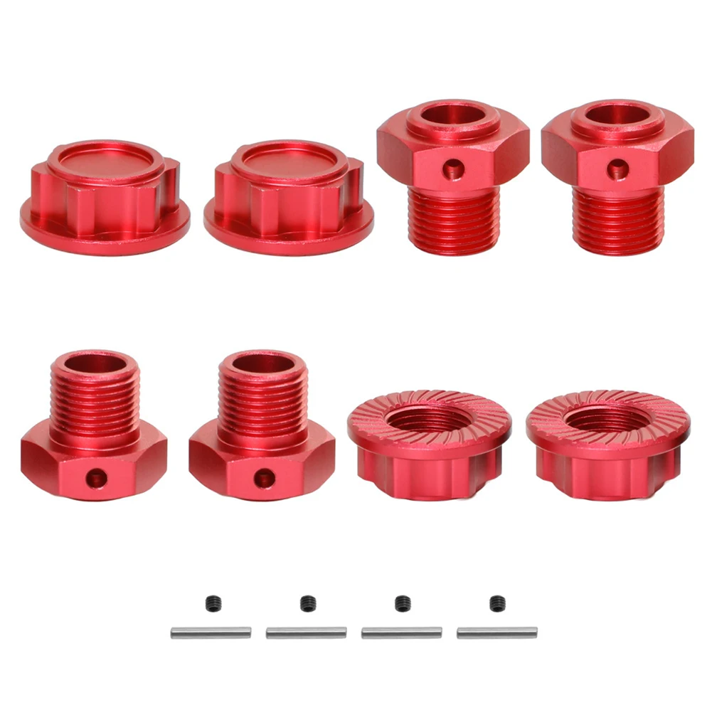 Upgraded CNC Aluminum Connector for MOJAVE 4X4 4S BLX ARA4404 with High Resistance Cut Design for Tough Conditions