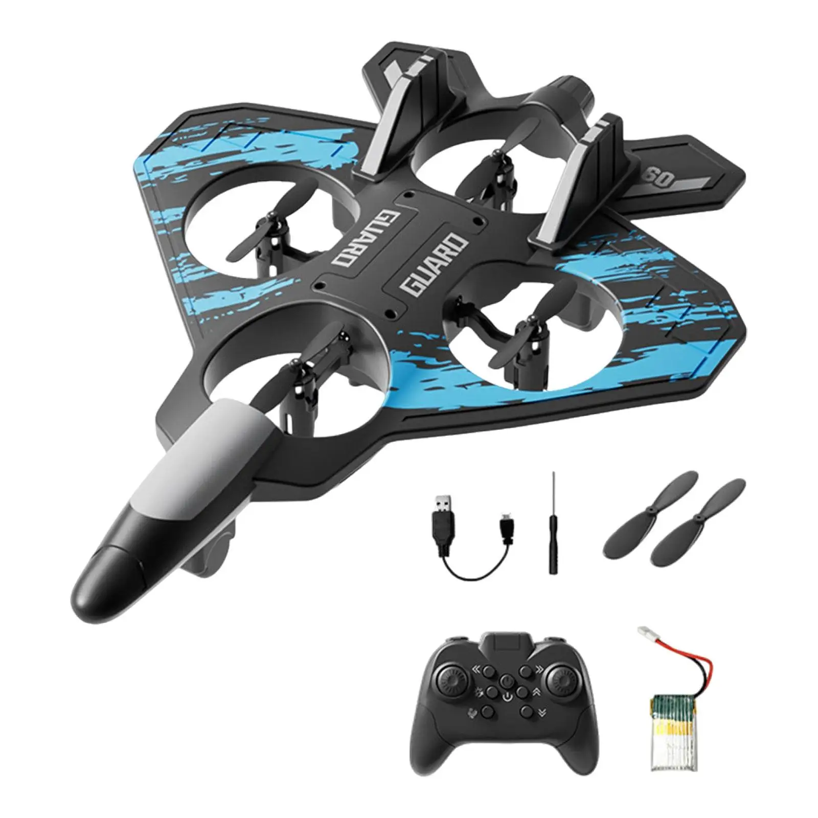 طائرة رغوية تعمل بالتحكم عن بعد لمدة 14 عامًا، تتضمن بطارية قابلة لإعادة الشحن، خفيفة الوزن 6CH وسهلة الطيران مع نموذج مقاتلة خفيفة #4