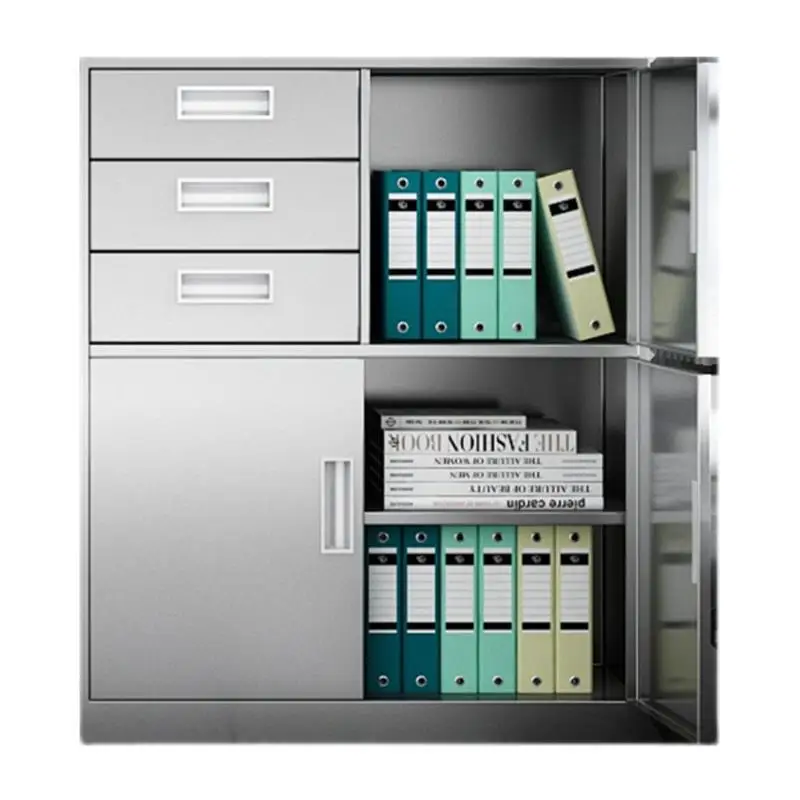 Stainless Steel File Cabinet Balcony Storage Tools Under Table Activities