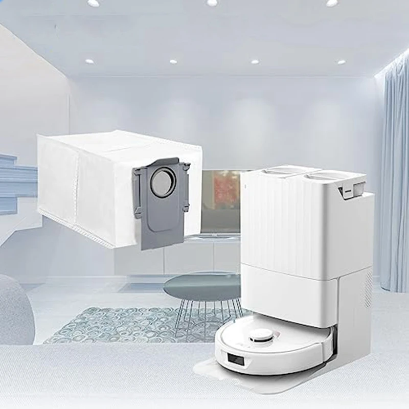 

8 Pack Dust Bags Compatible with for Q Robot Vacuum, Large Capacity Disposable Replacement Bags [LUCK 9]