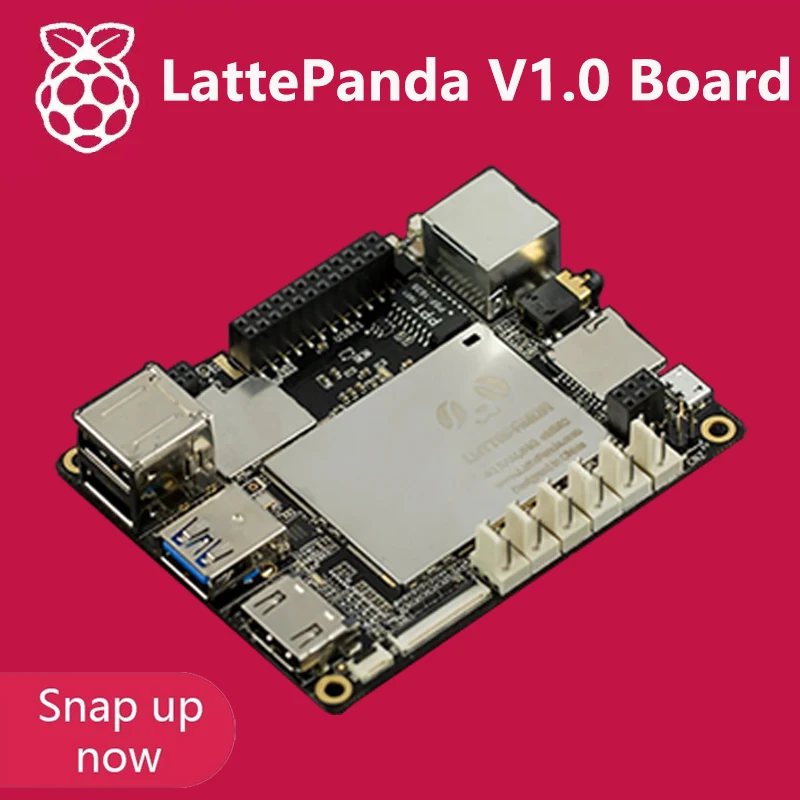 LattePanda V1.0 Board for Inte Z8350 1.8GHz ATmega32u4