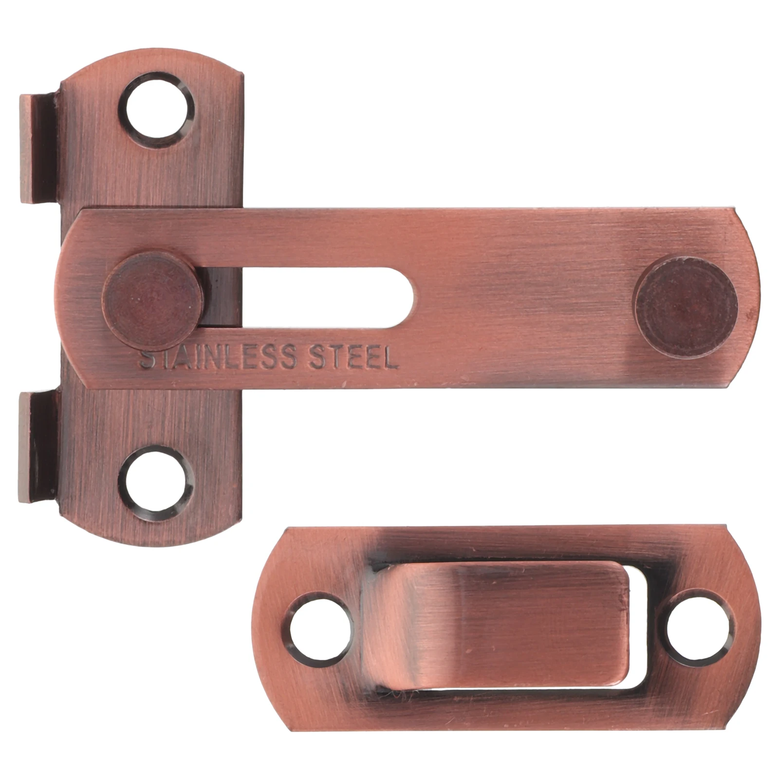 

Screen Latch Bathroom Lock Sliding Buckle Stainless Steel 180 Degree Gate Latch Wooden Fence Barn Door Locks Safe Easy