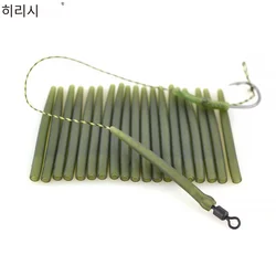 20pcs Carp Fishing Anti Tangle Sleeves Connect With Hook Carp Fishing Terminal Tackle AH007