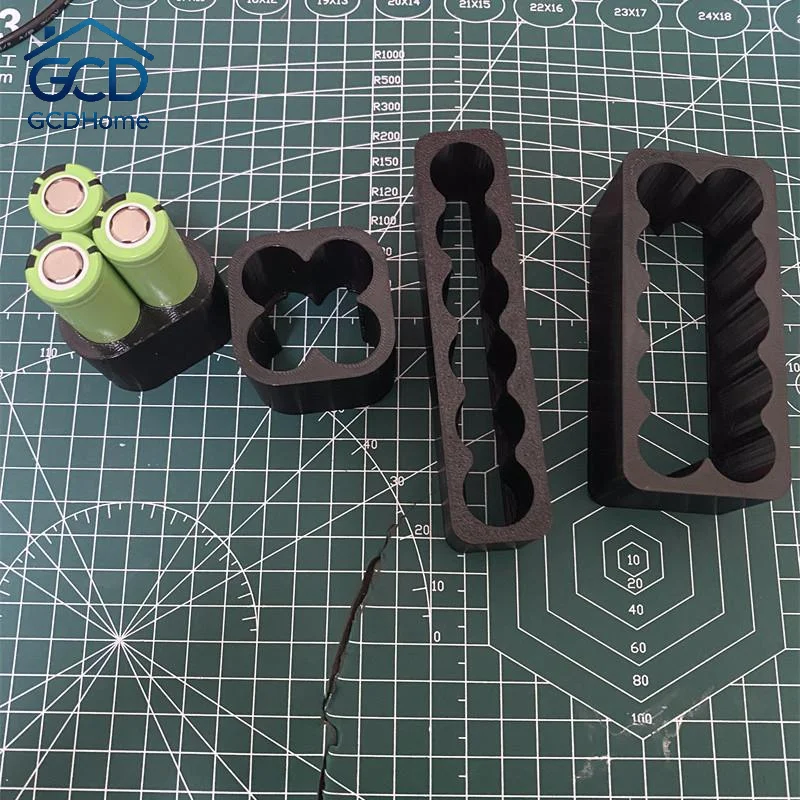18650 Lithium Battery Welding Fixture 1/4Pcs Assembly Bracket for Heavy Duty Spot Welding Battery Crafting Needs