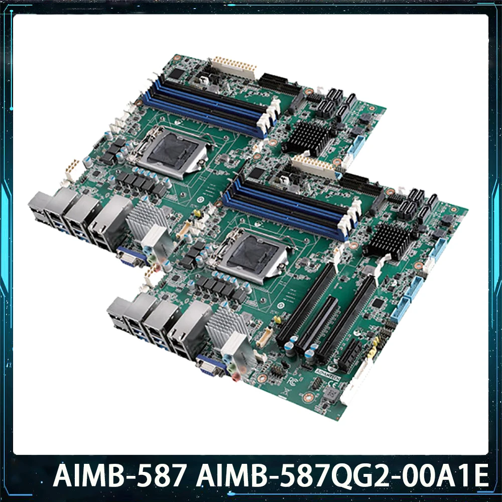 New AIMB-587 AIMB-587QG2 AIMB-587QG2-00A1E Industrial Motherboard For Advantech Q470E DDR4 USB3.0 M-ATX