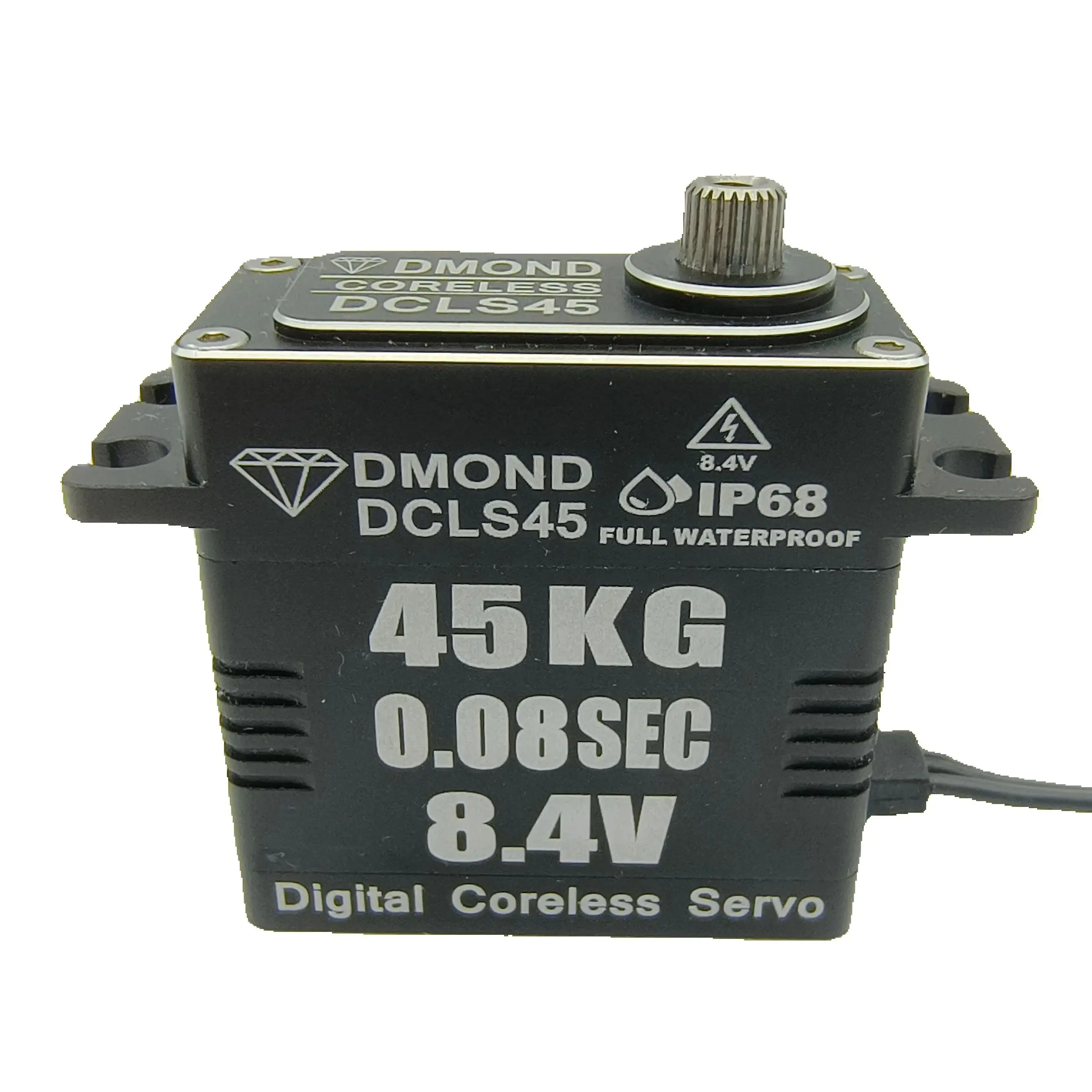 

DMOND DCLS45 45 кг 0,08 сек. Бессердечный 8,4 В IP68 Полностью водонепроницаемый сервопривод NB для 1/8 1/10 RC автомобиля Гусеничный багги Грузовик Индивидуальный продукт