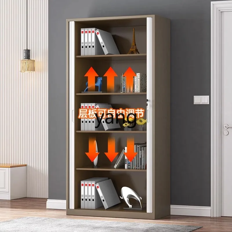 롤링 셔터 도어 파일 캐비닛 사무실 슬라이딩 도어 보관 파일 캐비닛 슬라이딩 도어 철제 옷장