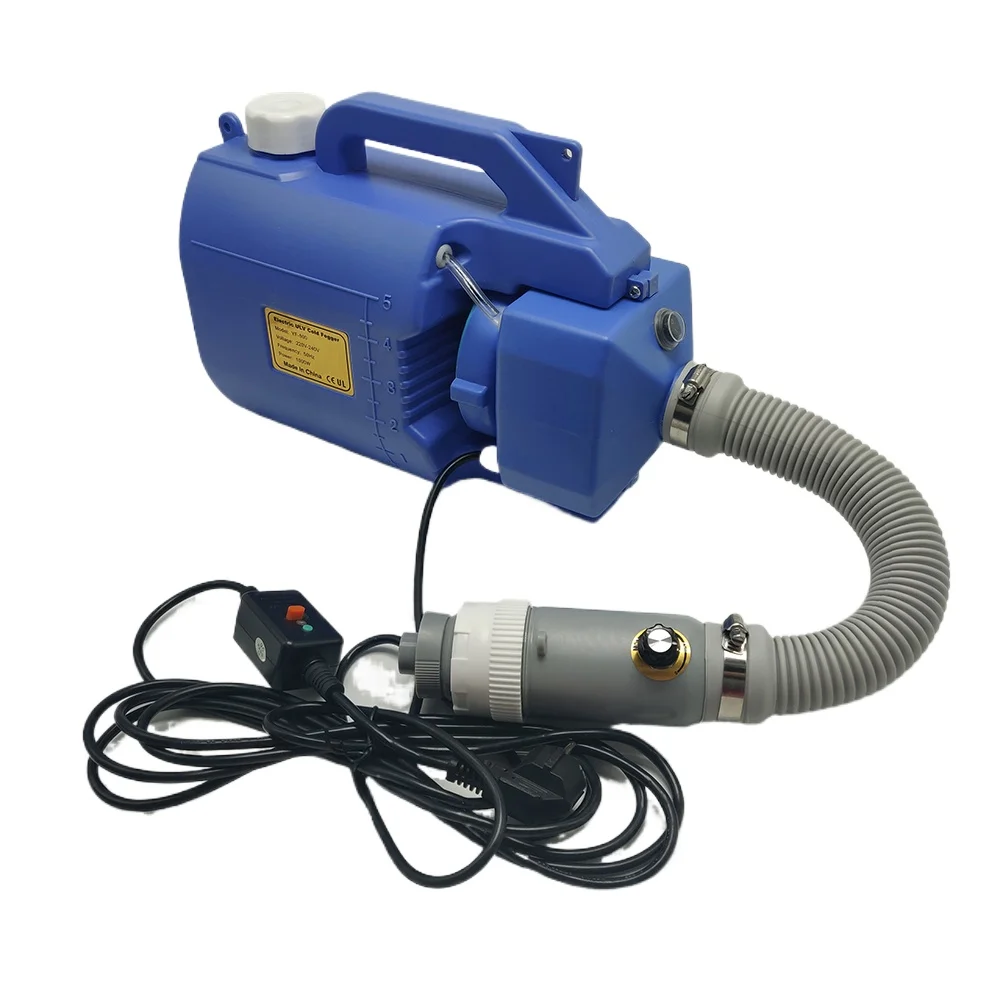 Atomizador ULV de 5L para Desinfección de Mosquitos, Nebulizador Eléctrico para Desinfección Interior/Exterior, Insecticida y Esterilización