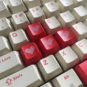 NPKC Tutup Kunci Kebaruan Merah Hitam Tutup Kunci Backlit ABS Panah WASD ESC Tutup Kunci Profil OEM untuk Keyboard Mekanis Penutup Tombol Kustom 12 keycaps penjualan terbaik hitam - №