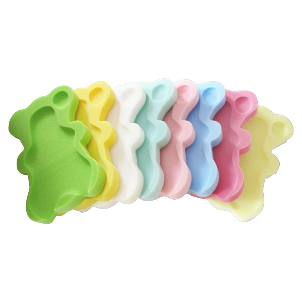 

Anti Slip Bath Mat Tub Sponge Cushion Mats Non Slip Bathing Supplies Shower Seat Soft Fine Practical Daily Use Safe Newborn