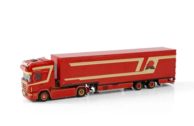 

Model Toy WSI 1:50 Scale Sca-nia R4 4X2 Tag Axle Tractor,Transport Container Truck Diecast Toy Model Gift,HCPVD EIJKEL 01-4027