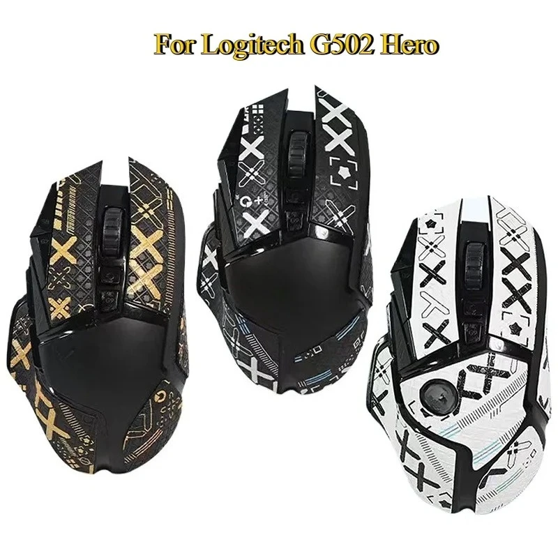Ergonomic Comfort Grip Tape For Logitech G502 Hero – Sweat-Absorbent Anti-Slip Sticker, Enhance Gaming Aim
