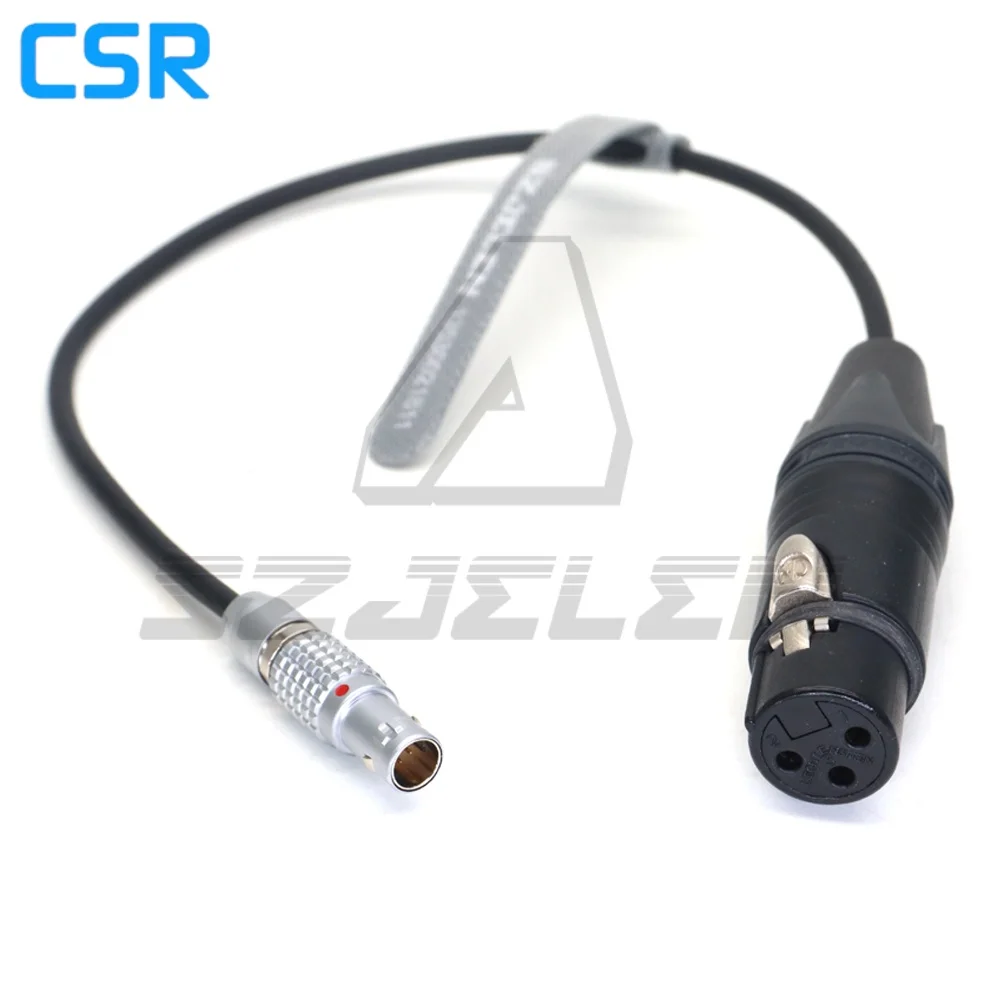 Alexa 35 camera audio cable 0B 6-pin to XLR 3-pin female plug, suitable for ARRl Alexa Mini LF/Alexa 35