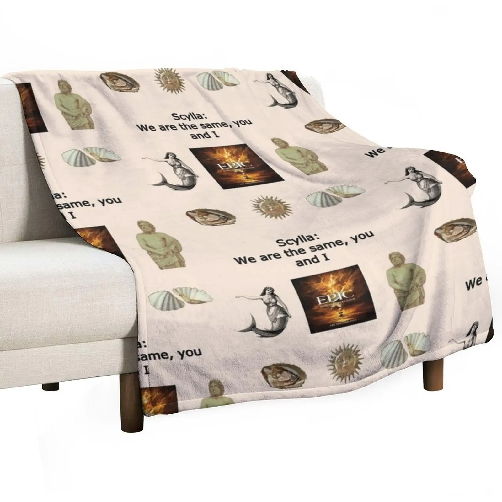 

Epic the Musical Thunder Saga pack Throw Blanket Cozy Warm Blanket for Bed Room Decor