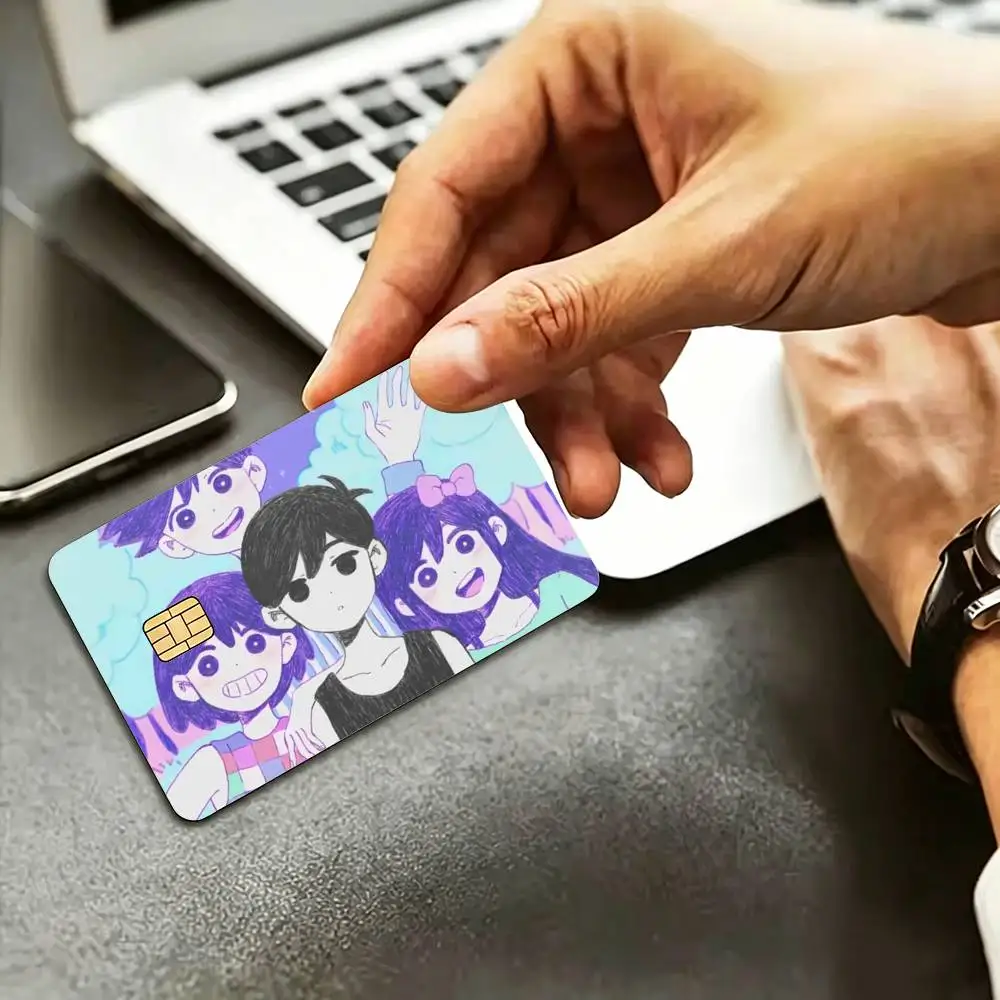 O-Omori Game HD Credit Card Stickers Game Card Decal Small Chip Waterproof Sticker Gift Decor