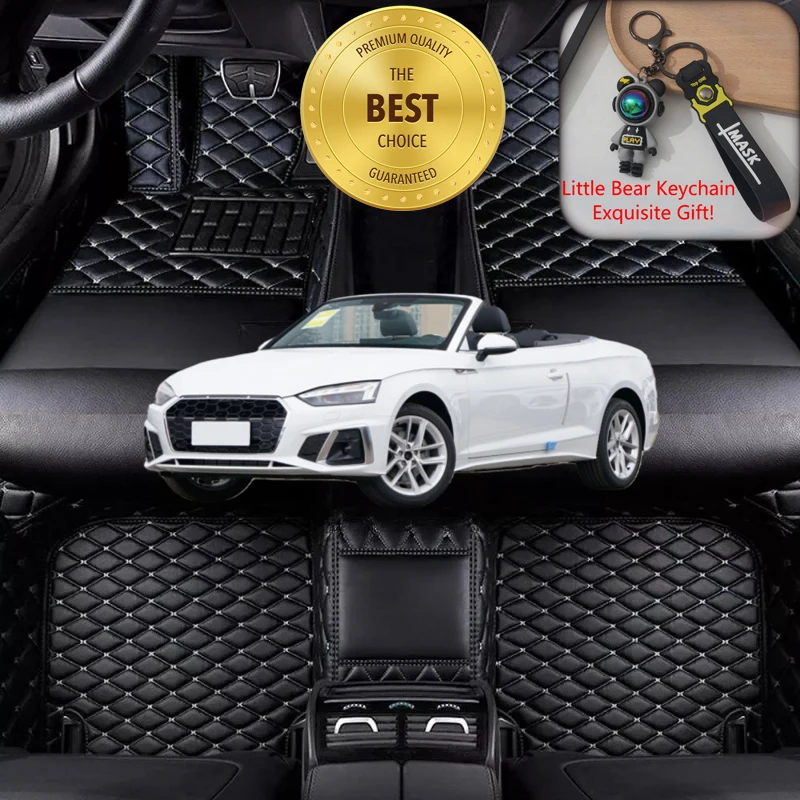 Custom Fit for Audi A5 2009-2025 Convertible Car Floor Mats All-Weather Car Accessories Auto Carpet Mats Left/Right-hand Drive