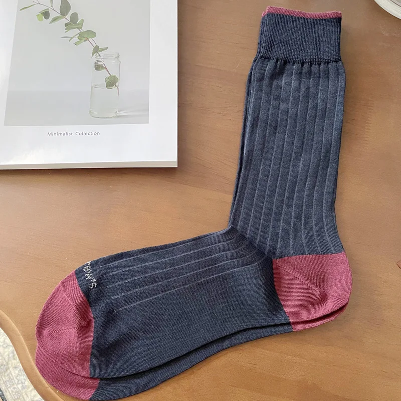 Stripe Socks Hot Sexy Man's Adorable Hot Sex Mature Man Adult Man's Cotton Socks