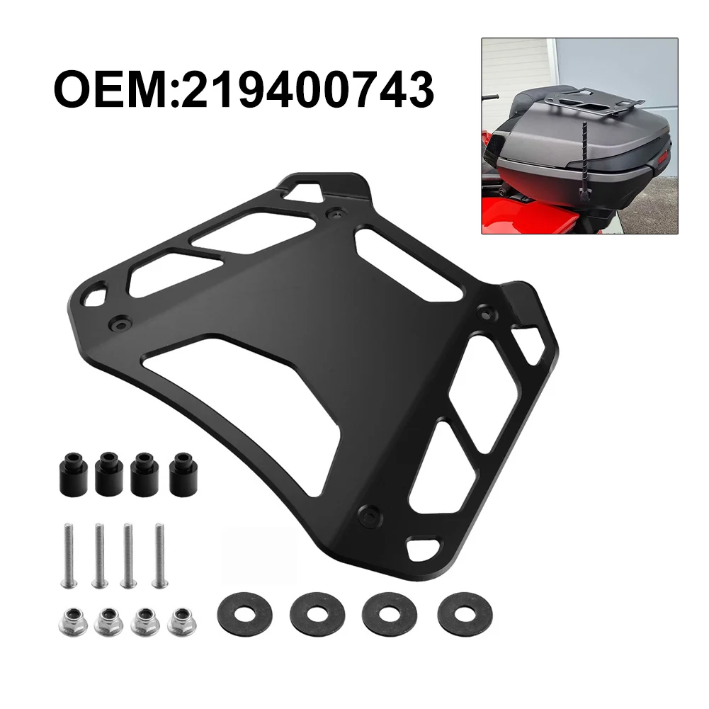 Aluminum Rear Luggage Rack Mount for Can Am For For F3 T RT 2017 Up Compatible Replacement Part 219400743 Aluminum