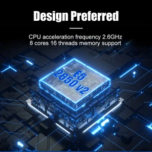 CPU Intel Xeon -Prozessor, E5 2650 V2, 2,6 LGA, 2011 SR1A8, Octa Core Desktop -Prozessor, E5 2650v2 6 Hauptverkaufsprozessor Xeon 1230 V2 - №5