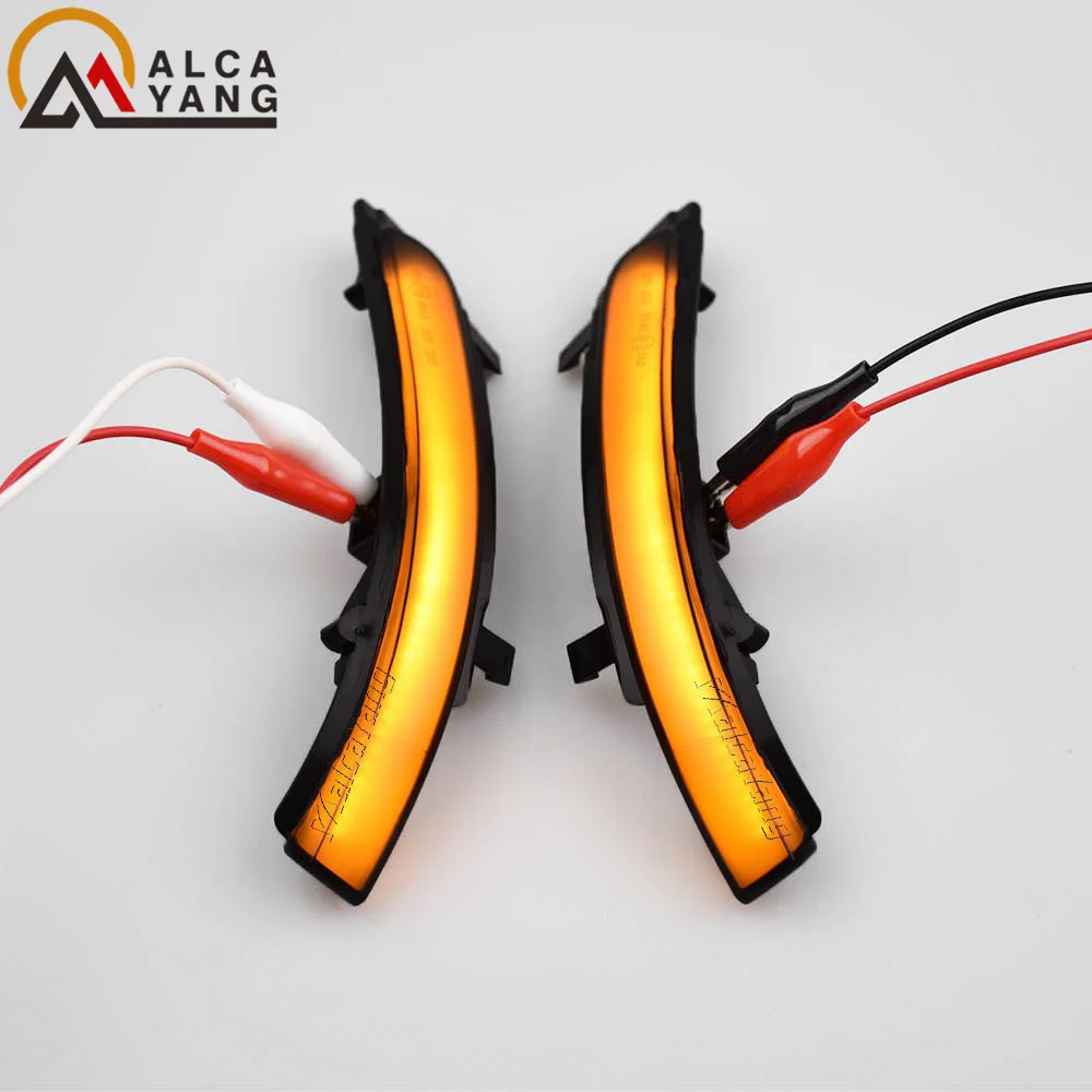 2 Stück für Skoda Octavia 2009-2013 SUPERB 2008-2014 Dynamischer LED-Blinker Spiegelblinkleuchte – Detail 2