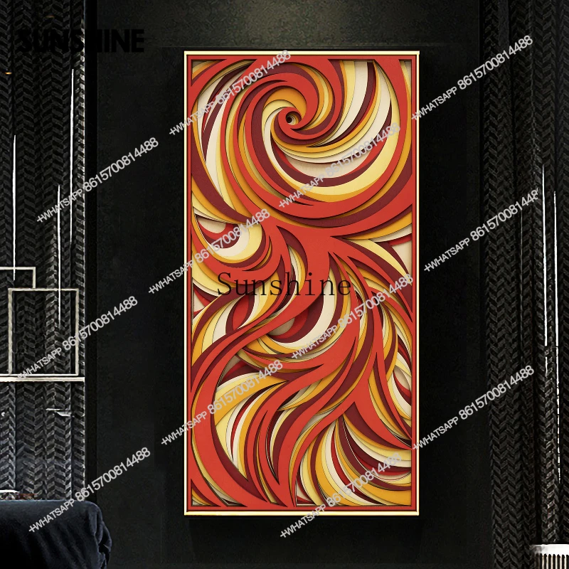 Symphony Dance Living Room Decorative Painting Dining Side Cabinet Decorative Children's Room Three-dimensional PaintingX