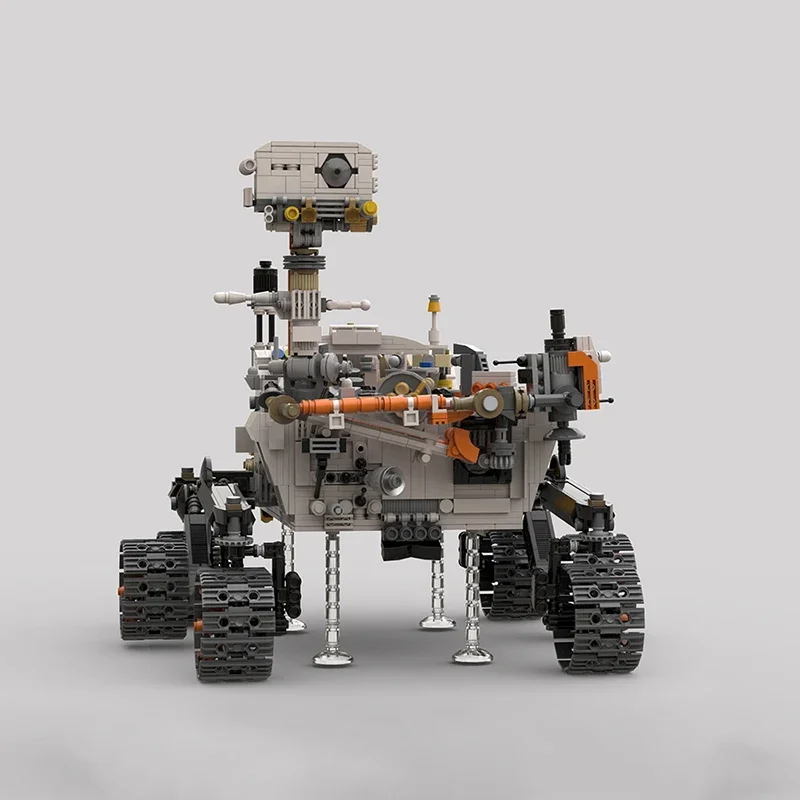 BuildMoc 2997PCS NASA Perseverance Mars Rover Model Kit Building Blocks America Mars Rover Perseverance Space Exploration Bricks