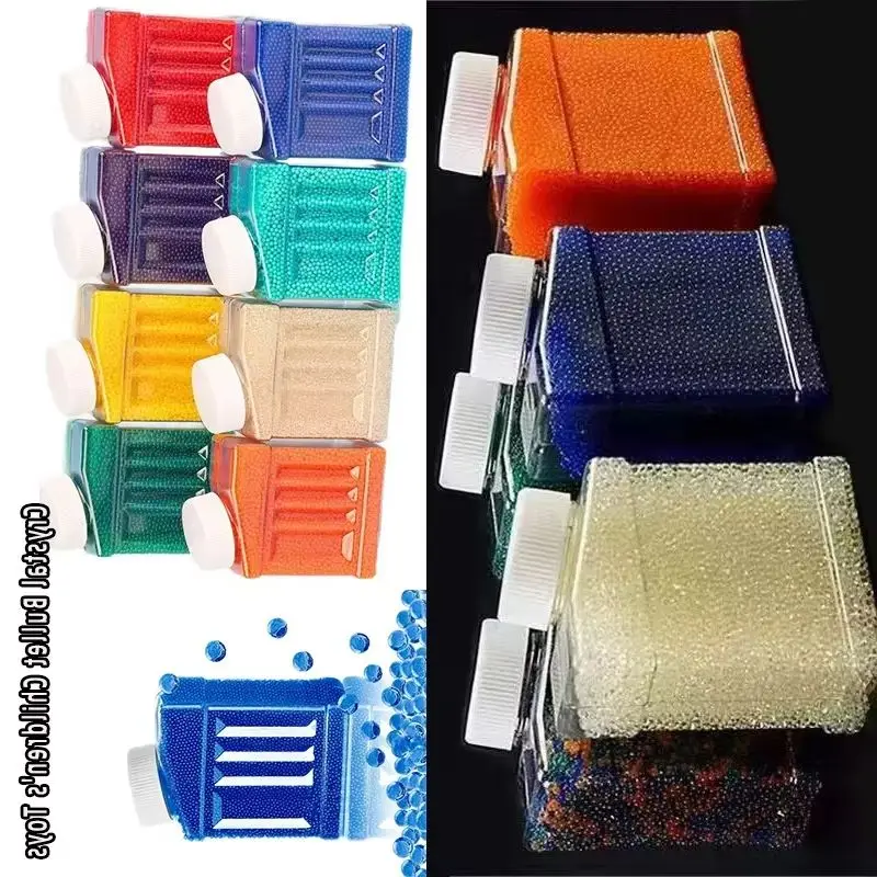 Bomba de agua de arcilla de cristal de alta calidad, juguetes de 7-8mm, tapa de pistola BB, bolitas de pistola, accesorio de bombeo de agua de juguete