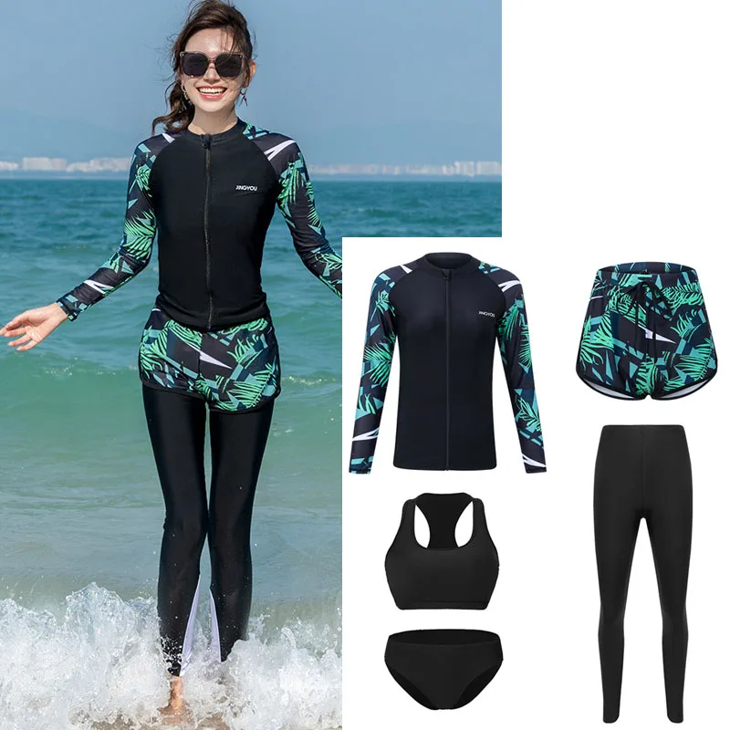 

Рашгарды, 5 шт., купальники, женские спортивные комплекты, спортивные костюмы, одежда для йоги, тренажерного зала, фитнеса, спортивные костюмы для бега, тренировочная одежда