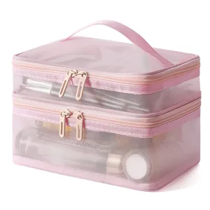 Cosmetic bag of great capacity for women, convenient toilet for outdoor travel storage, waterproof makeup case, new 11 Main Sales Professional Makeup Base - №10