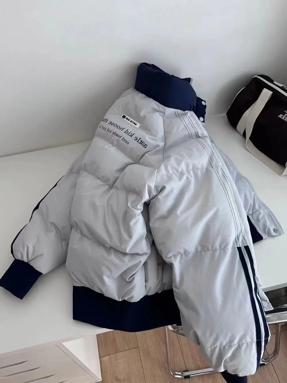 Autumn and Winter American High Collar Cotton-padded Jackets Women's Thickened Warm Loose Casaul Versatile Zipper Parkas Coats