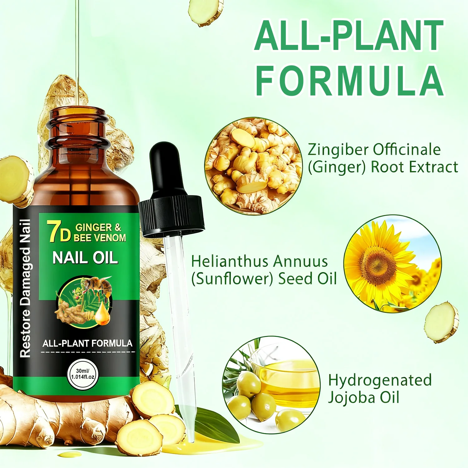 Nail Cuticle Nutrient Oil Nourish Repair Damaged Nail Care Nutrition Oil Treatment Moisturizes Strengthen Bright for Nails