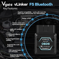 2025 Upgraded Version Vgate vLinker FS Bluetooth OBD2 Auto Scan For Ford FORScan HS MS CAN Car Diagnostic Tools for IOS Android