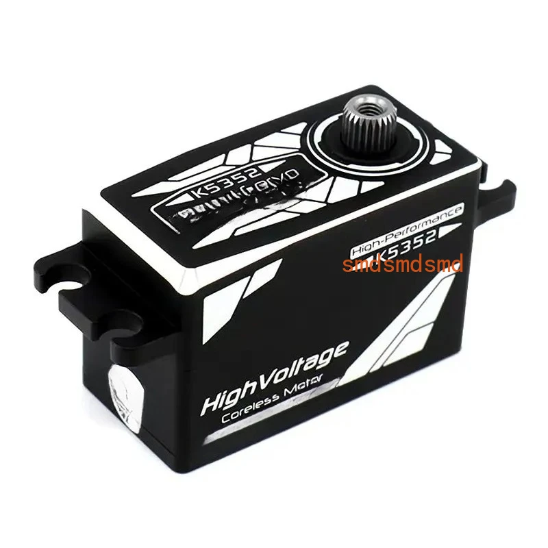 

KF K5352 low profile servo Metal gear Casing 14kg 0.05sec 6-8.4V digital HV high speed Short-Body 1/10 RC car