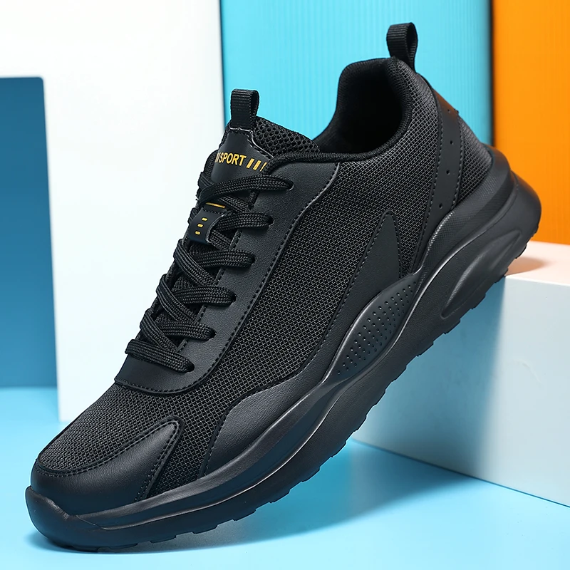 

YRZL Men Athletic Lightweight Sneakers Breathable Running Shoes for Men Comfortable Walking Shoes Non Slip Casual Size 39-46