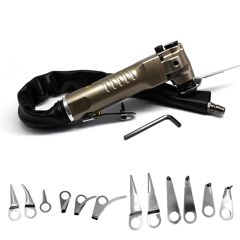 Rapid Sealant Cutting And Panel Separation Heated Pneumatic Glass Knife Insulated Glass Disassembly Tool