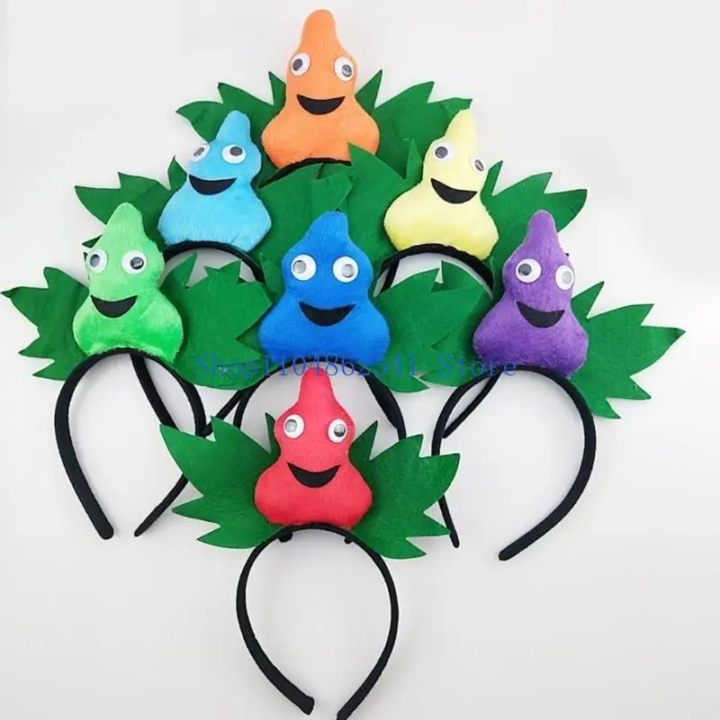 5asd Diademas para niños Aro para Cabello Calabaza Encantadora para Accesorios para Fotos cumpleaños Halloween para