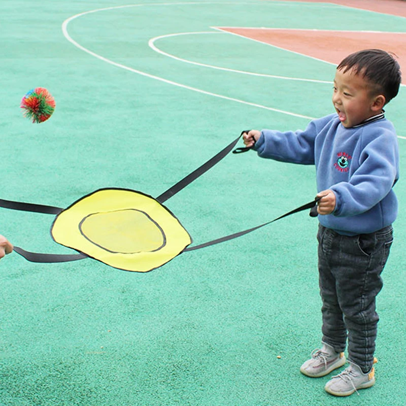 Werfen und fangen Ballspiel zwei Spieler interaktive Spaß Outdoor-Spiele für Kinder sensorische Integration Spielzeug Juegos außen Para Fiestas – Detail 3