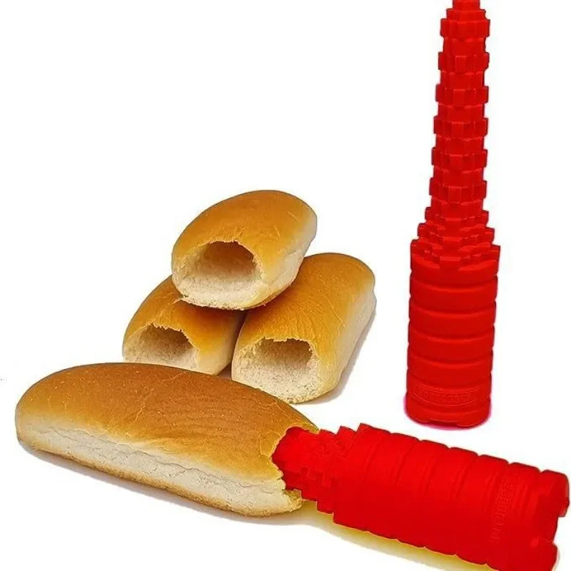 Creative Bread Hotdogger Hot Dog Drill Leakproof Baking Tool Kitchen Gadgets