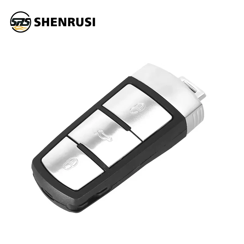 

SHENRUSI For VW Volkswagen Passat CC B6 B7 B7L 3C R36 Maogotan B5 Smart Remote Car Key Shell Case Cover Uncut Blade