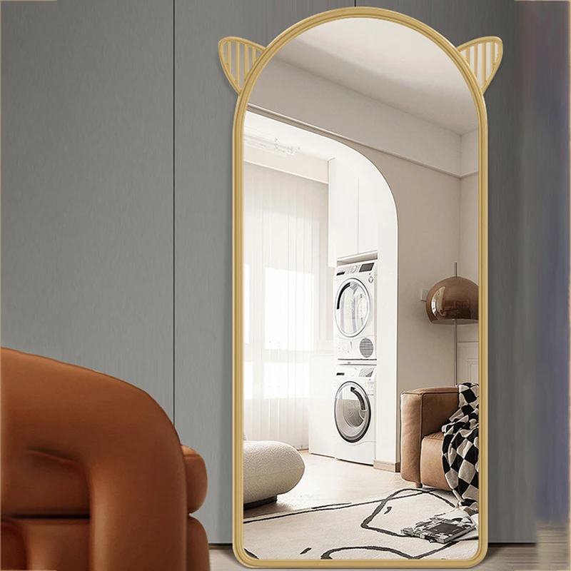 Stickers Bath Full Body Bedroom Mirrors Big Vintage Nordic Mirrors Length Badkamer Spiegel Home Decoration Accessories LSL40XP