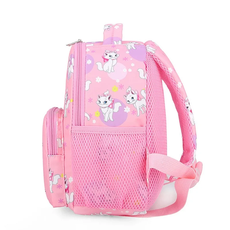 Kids Backpack Fashion Breathable Kindergarten Children Cartoon School Bags Pink Cute Cat Girls Travel Light Rucksack Boy Bookbag